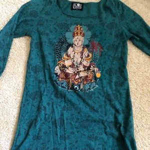 Lucky brand goddess shirt